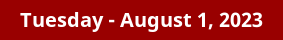 Tuesday Daily Horoscope on DrStandley.com