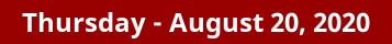 Thursday Daily Horoscope on DrStandley.com