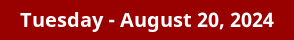 August 20, 2024 Daily Horoscope on DrStandley.com