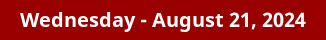 August 21, 2024 Daily Horoscope on DrStandley.com