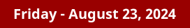 August 23, 2024 Daily Horoscope on DrStandley.com