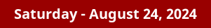August 24, 2024 Daily Horoscope on DrStandley.com