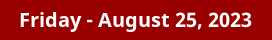 Friday Daily Horoscope on DrStandley.com