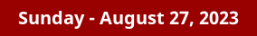 Sunday Daily Horoscope on DrStandley.com