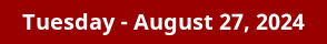 August 27, 2024 Daily Horoscope on DrStandley.com