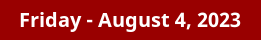 Friday Daily Horoscope on DrStandley.com