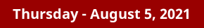 Thursday Daily Horoscope on DrStandley.com