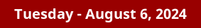August 6, 2024 Daily Horoscope on DrStandley.com