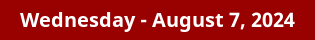 August 7, 2024 Daily Horoscope on DrStandley.com