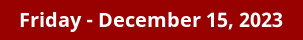 Friday Daily Horoscope on DrStandley.com