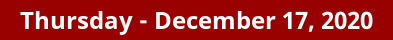 Thursday Daily Horoscope on DrStandley.com