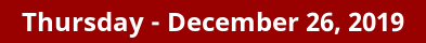 Thursday Daily Horoscope on DrStandley.com