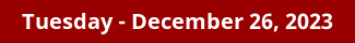 Tuesday Daily Horoscope on DrStandley.com