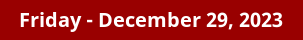 Friday Daily Horoscope on DrStandley.com