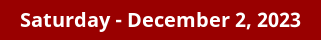 Saturday Daily Horoscope on DrStandley.com
