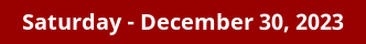 Saturday Daily Horoscope on DrStandley.com