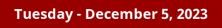 Tuesday Daily Horoscope on DrStandley.com