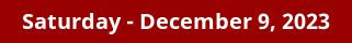 Saturday Daily Horoscope on DrStandley.com