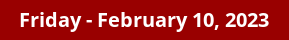 Friday Daily Horoscope on DrStandley.com