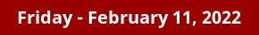 Friday Daily Horoscope on DrStandley.com