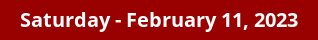Saturday Daily Horoscope on DrStandley.com