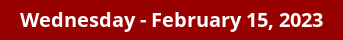 Wednesday Daily Horoscope on DrStandley.com