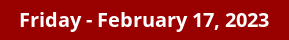 Friday Daily Horoscope on DrStandley.com