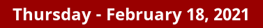 Thursday Daily Horoscope on DrStandley.com