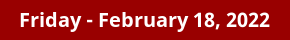 Friday Daily Horoscope on DrStandley.com