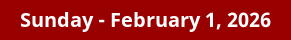 February 1, 2026 Daily Horoscope on DrStandley.com
