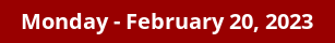 Monday Daily Horoscope on DrStandley.com