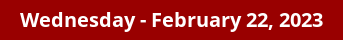 Wednesday Daily Horoscope on DrStandley.com