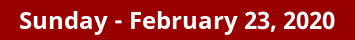 Sunday Daily Horoscope on DrStandley.com