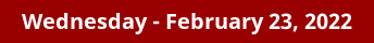 Wednesday Daily Horoscope on DrStandley.com