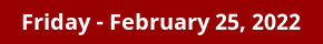 Friday Daily Horoscope on DrStandley.com