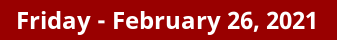 Friday Daily Horoscope on DrStandley.com