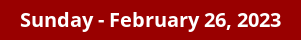 Sunday Daily Horoscope on DrStandley.com