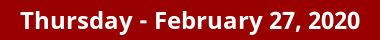 Thursday Daily Horoscope on DrStandley.com