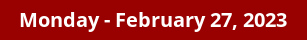 Monday Daily Horoscope on DrStandley.com