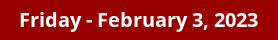 Friday Daily Horoscope on DrStandley.com