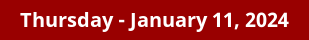 Thursday Daily Horoscope on DrStandley.com