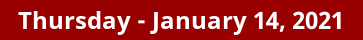 Thursday Daily Horoscope on DrStandley.com