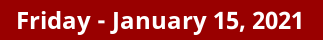 Friday Daily Horoscope on DrStandley.com