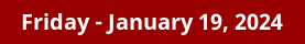 Friday Daily Horoscope on DrStandley.com