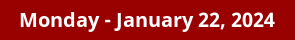 Monday Daily Horoscope on DrStandley.com