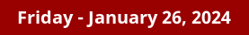 Friday Daily Horoscope on DrStandley.com