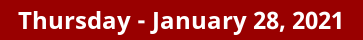 Thursday Daily Horoscope on DrStandley.com