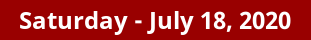 Saturday Daily Horoscope on DrStandley.com