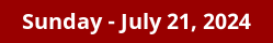 July 21, 2024 Daily Horoscope on DrStandley.com