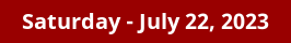 Saturday Daily Horoscope on DrStandley.com